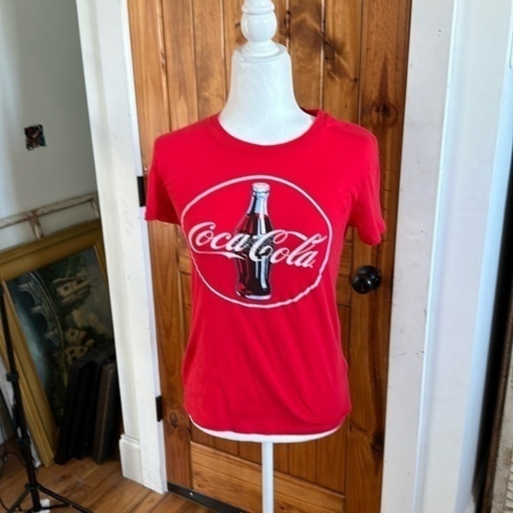 Lucky Brand  red Coca-Cola short  sleeve T-shirt, size XS